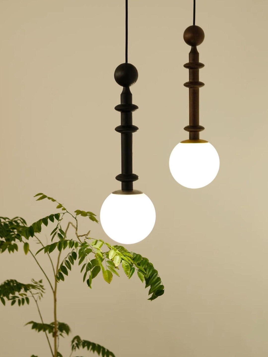 Roman Column Small Pendant Light - Vakkerlight