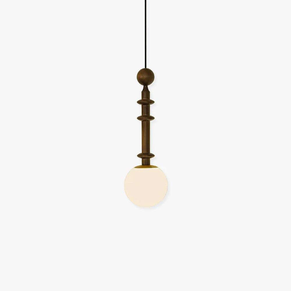 Roman Column Small Pendant Light - Vakkerlight