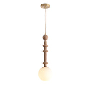Kleine hanglamp met Romeinse zuil