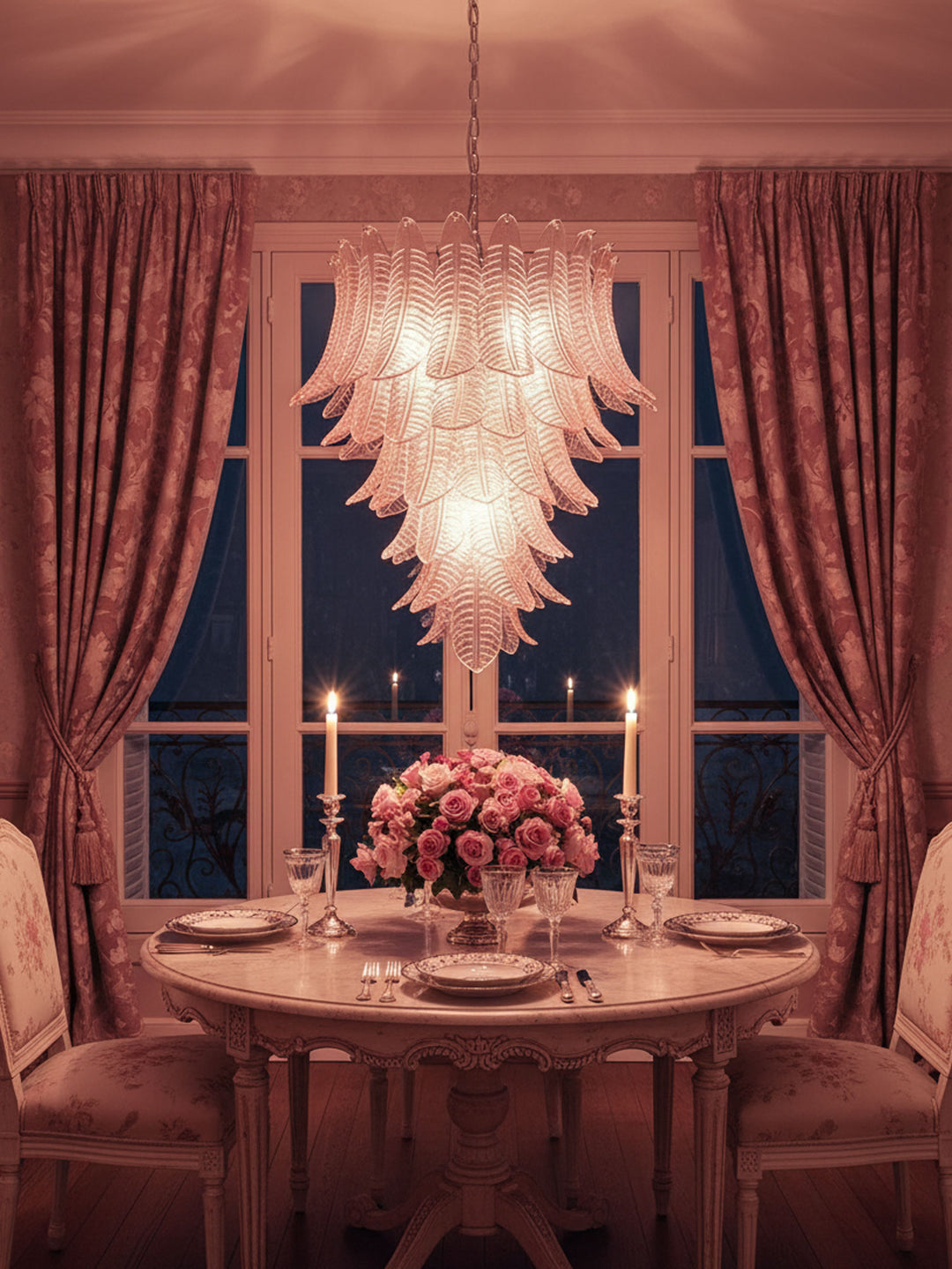 Rosalind Murano Chandelier - Vakkerlight