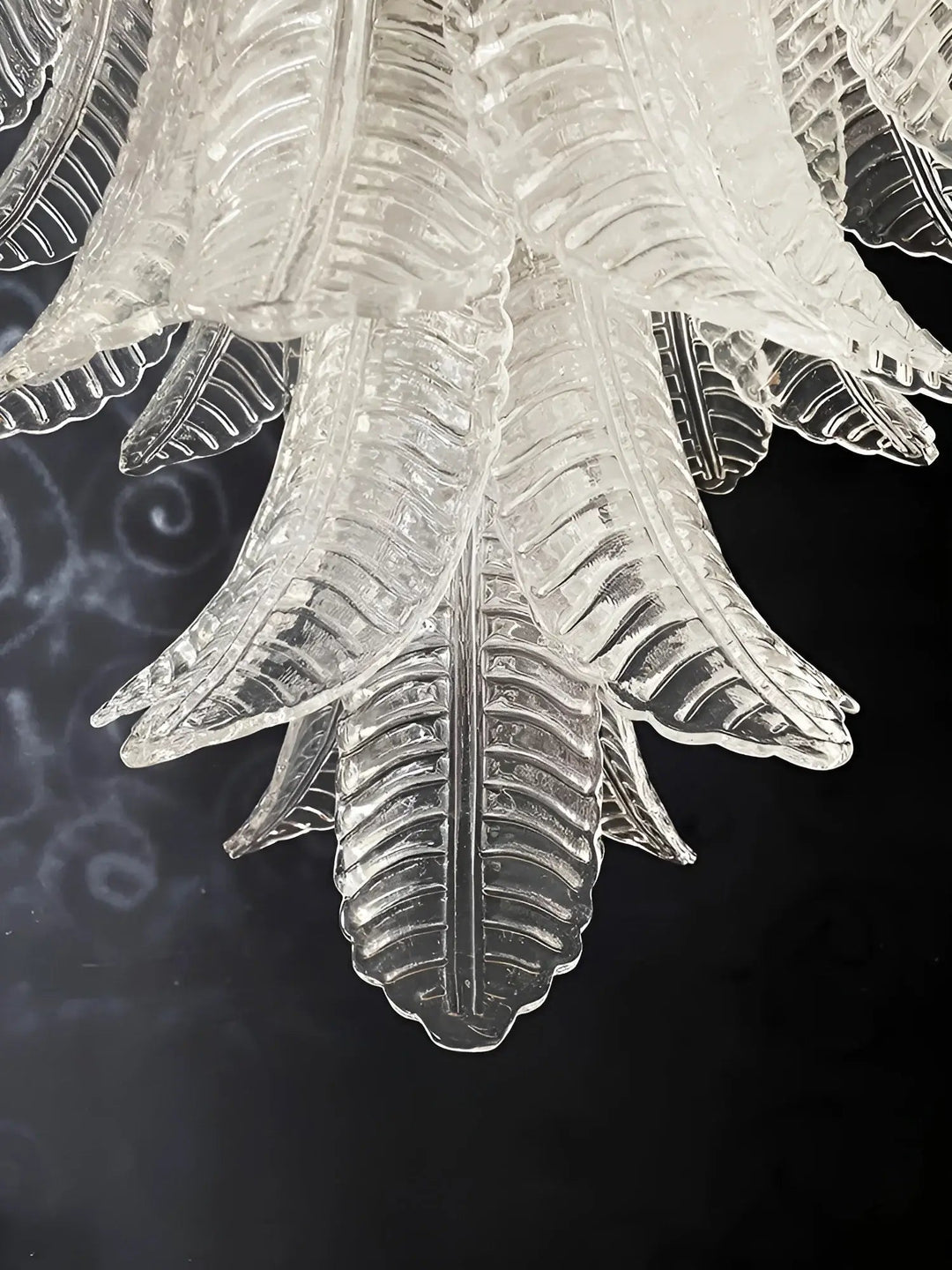 Rosalind Murano Clear Glass Chandelier - Vakkerlight