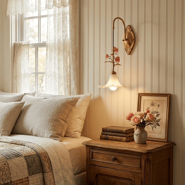 Rosaline Bloom Wall Lamp - Vakkerlight