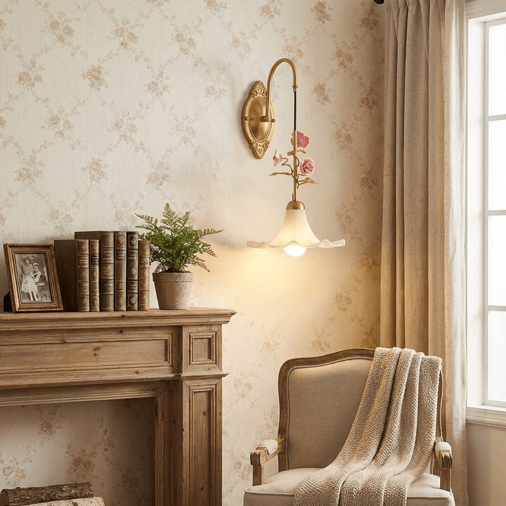 Rosaline Bloom Wall Lamp - Vakkerlight