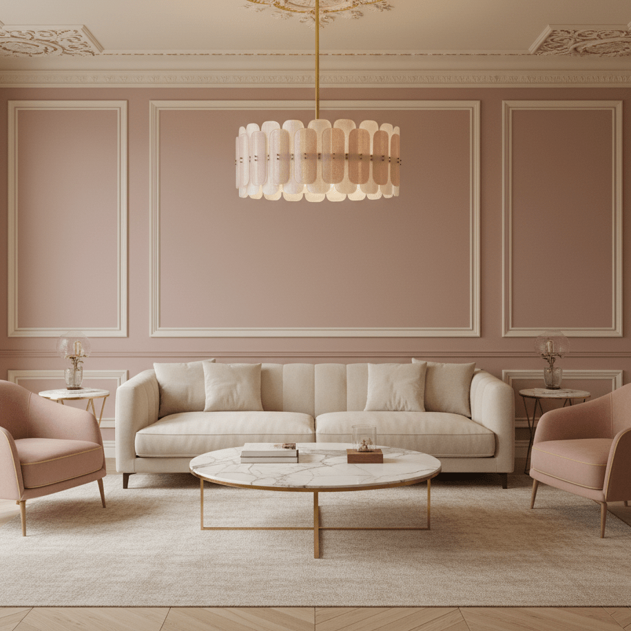 Rosalinne Petal Chandelier - Vakkerlight