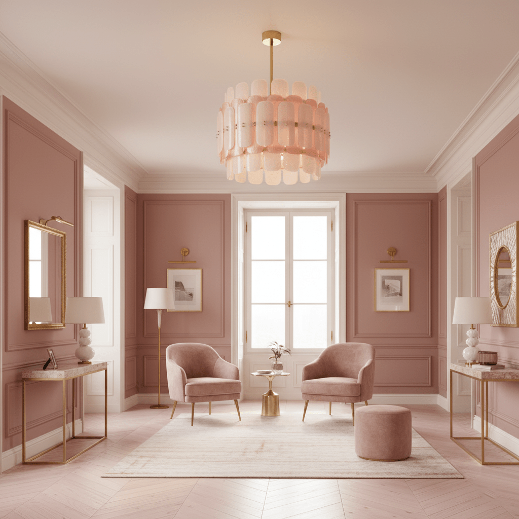 Rosalinne Petal Chandelier - Vakkerlight