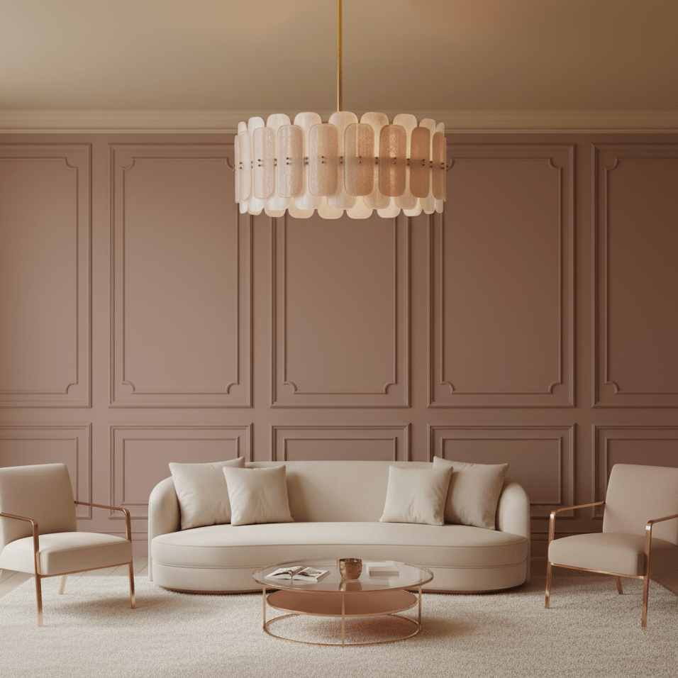 Rosalinne Petal Chandelier - Vakkerlight