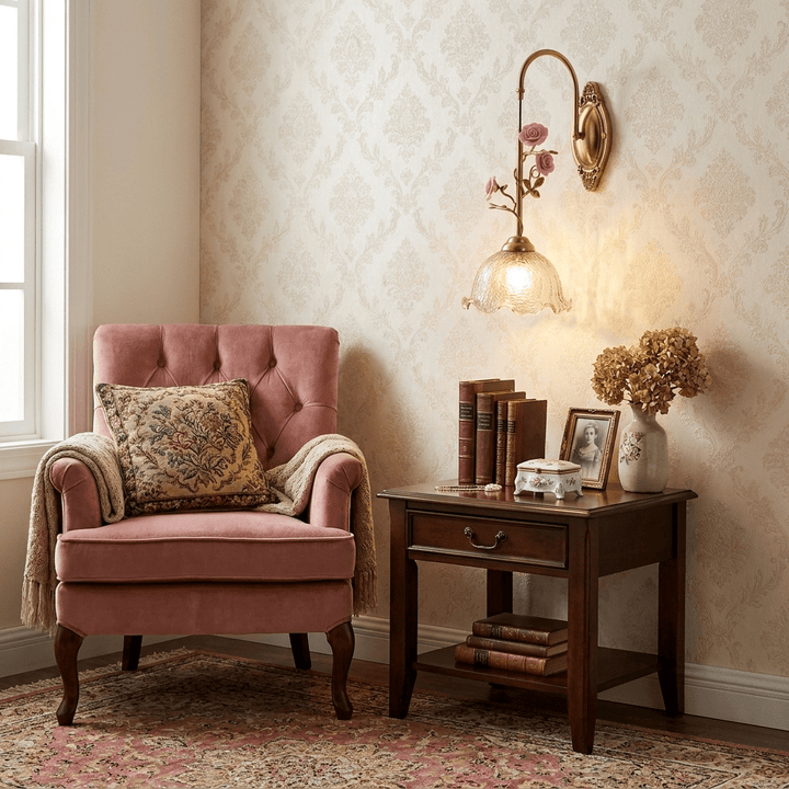 Rosamie Rose Wall Sconce - Vakkerlight