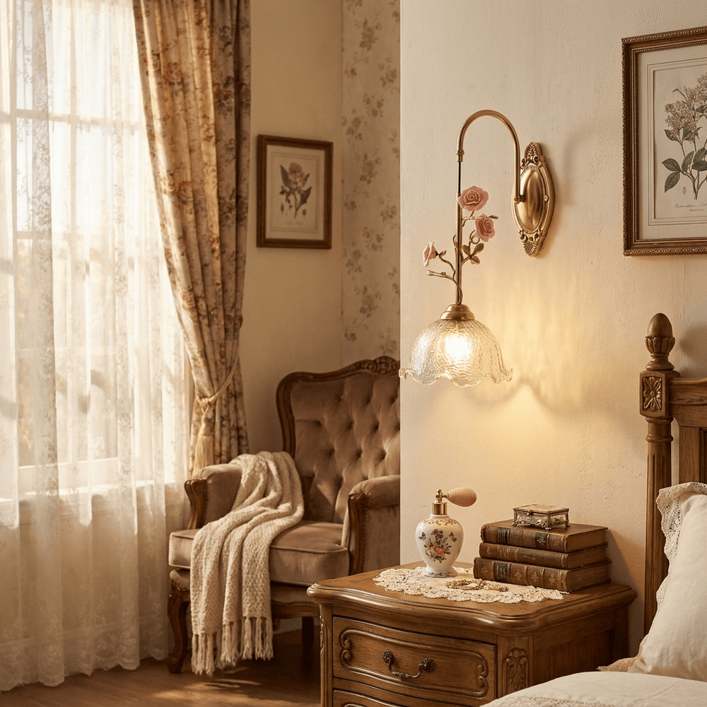 Rosamie Rose Wall Sconce - Vakkerlight