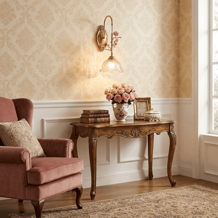 Rosamie Rose Wall Sconce - Vakkerlight