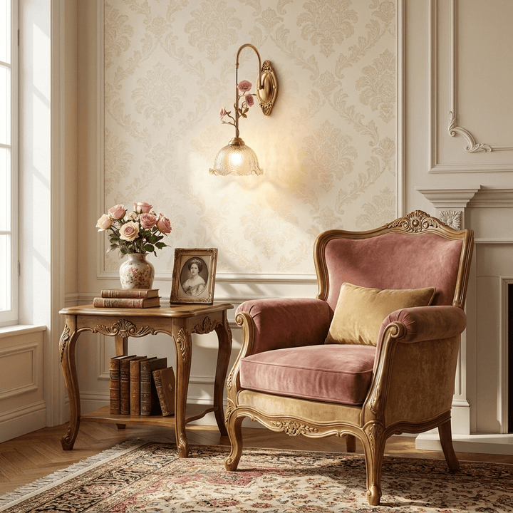 Rosamie Rose Wall Sconce - Vakkerlight