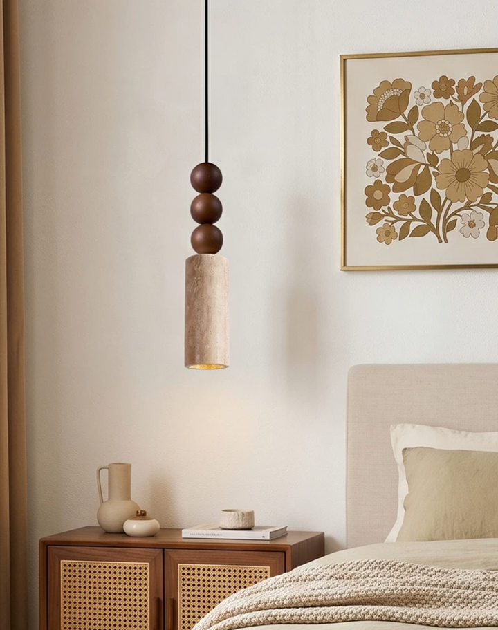 Suspension Chapelet de Perles