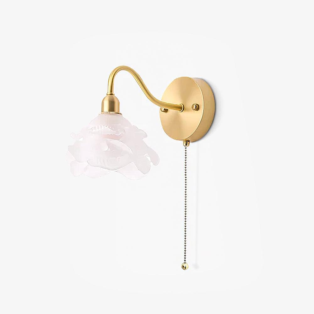 Rose Brass Wall Light - Vakkerlight