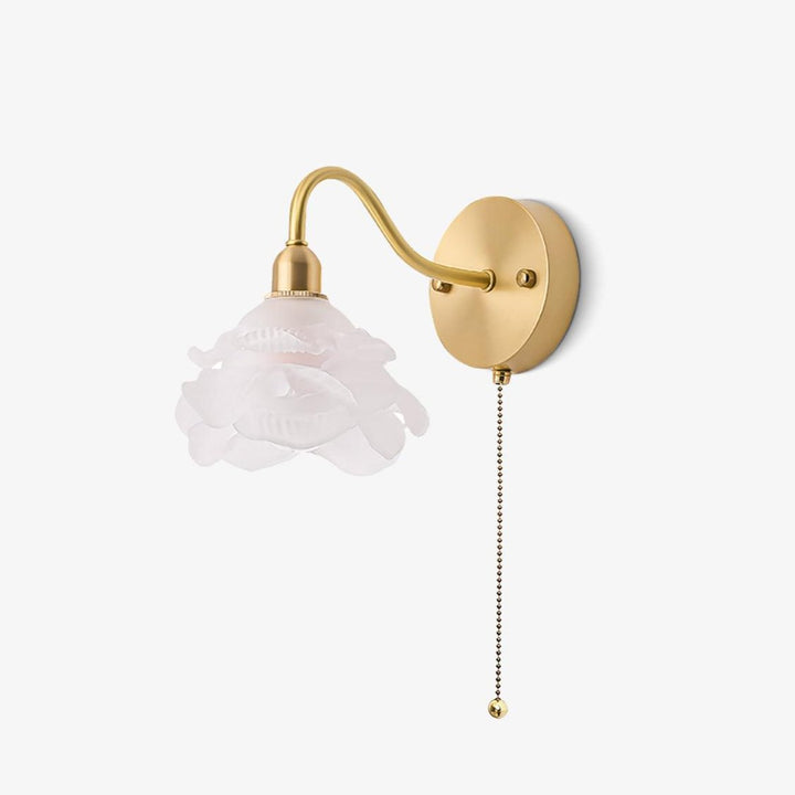 Rose Brass Wall Light - Vakkerlight