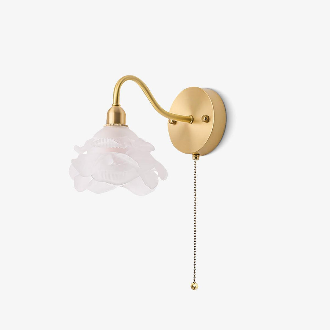 Rose Brass Wall Light - Vakkerlight