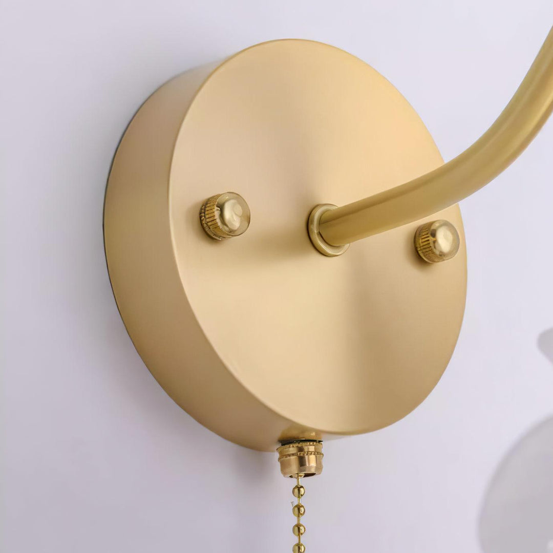 Rose Brass Wall Light - Vakkerlight