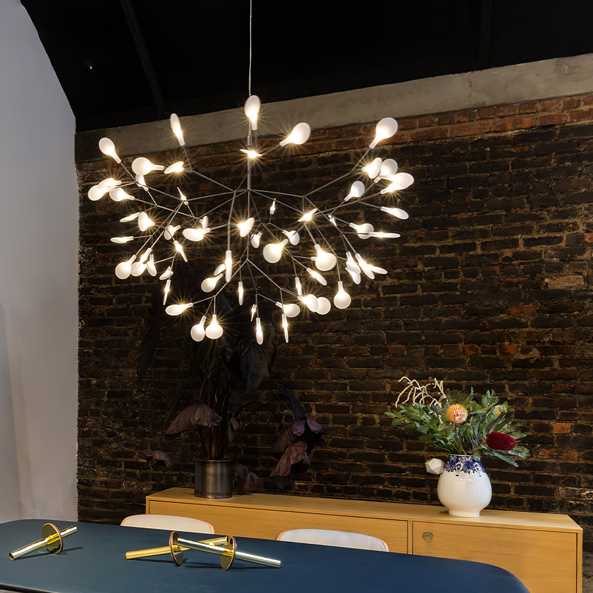 Rose Gold Firefly LED Chandelier – Vakkerlight