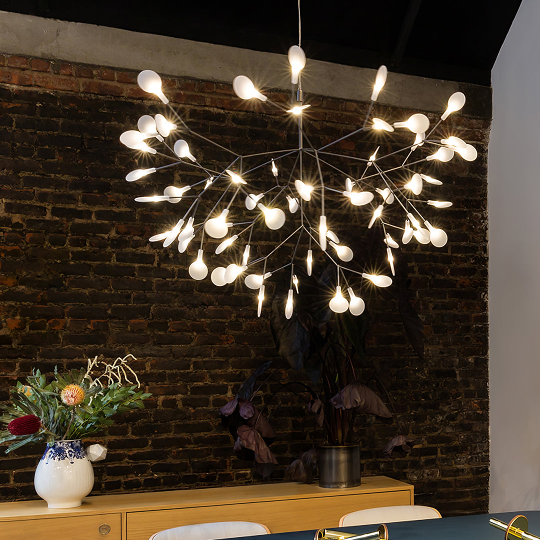 Rose Gold Firefly LED Chandelier - Vakkerlight