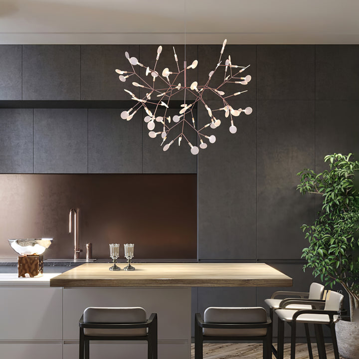 Rose Gold Firefly LED Chandelier - Vakkerlight