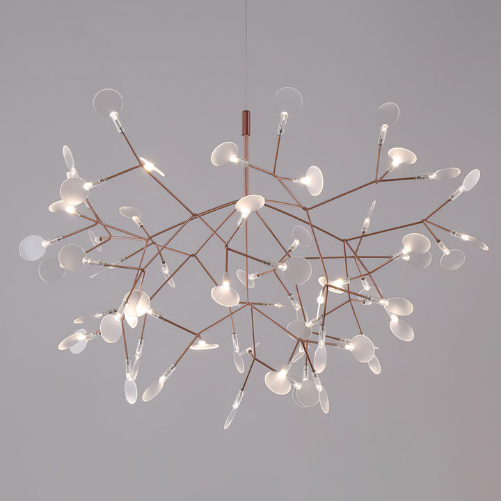 Rose Gold Firefly LED Chandelier - Vakkerlight