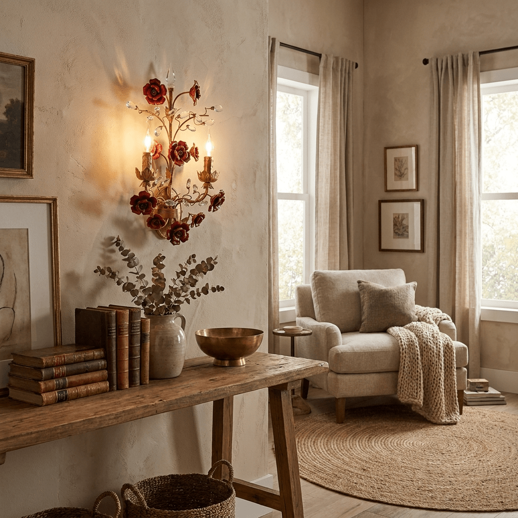 Rose Wall Sconce - Vakkerlight