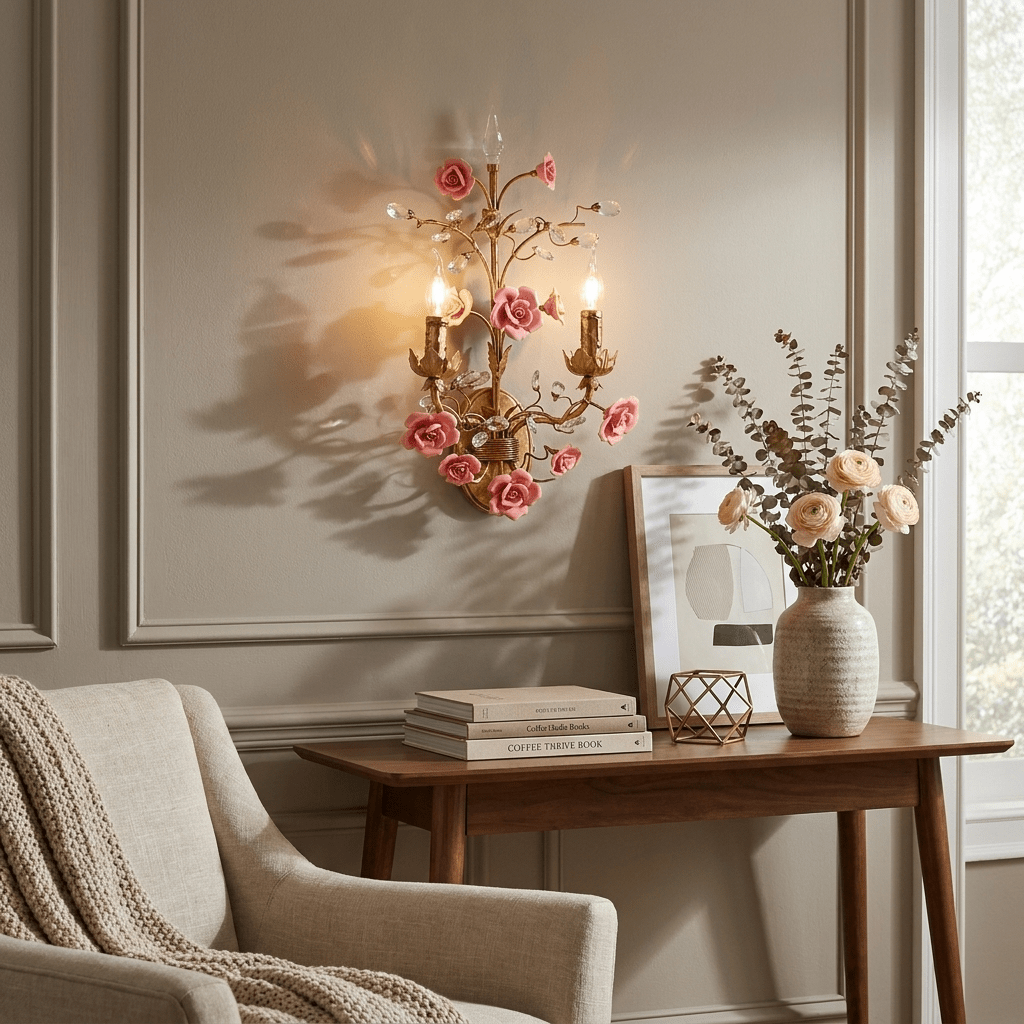 Rose Wall Sconce - Vakkerlight