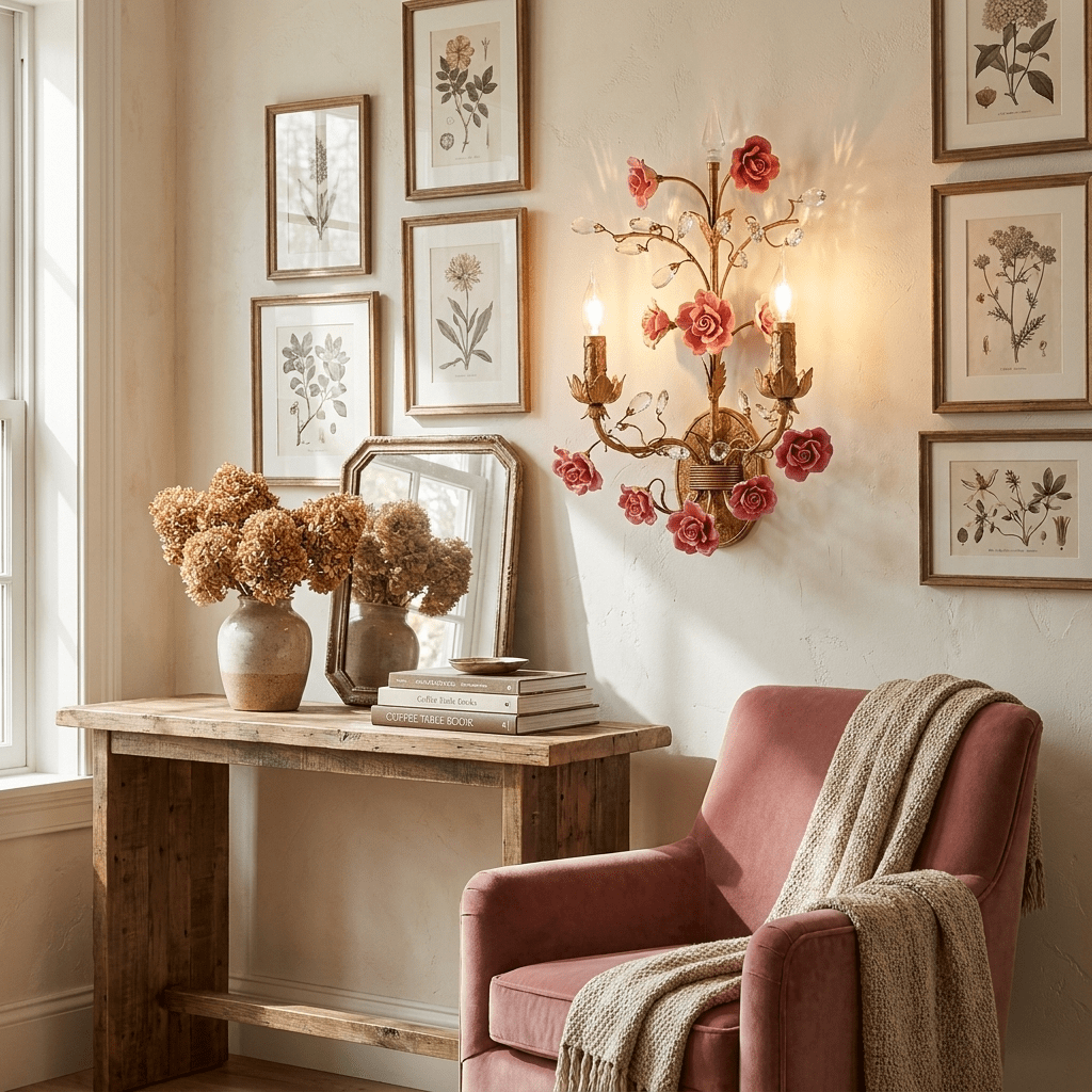 Rose Wall Sconce - Vakkerlight
