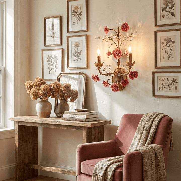 Rose Wall Sconce - Vakkerlight