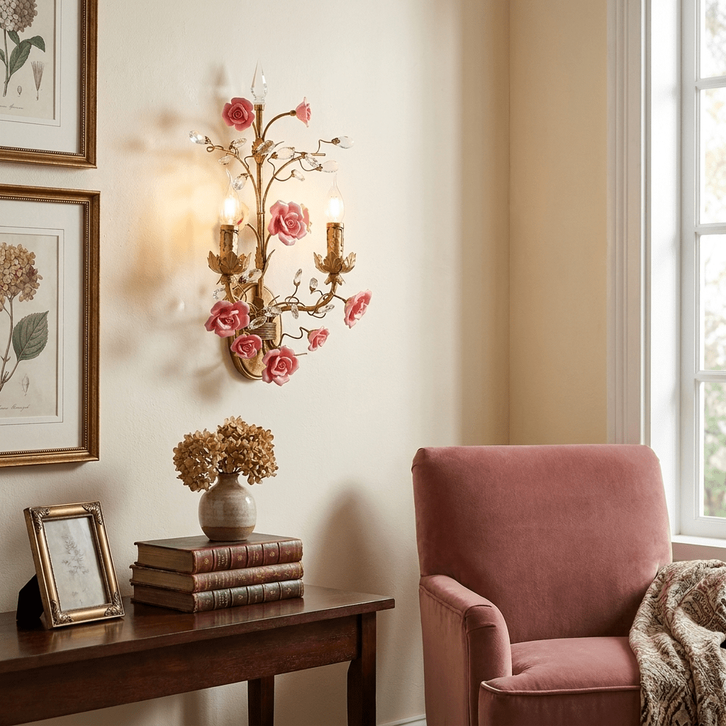 Rose Wall Sconce - Vakkerlight