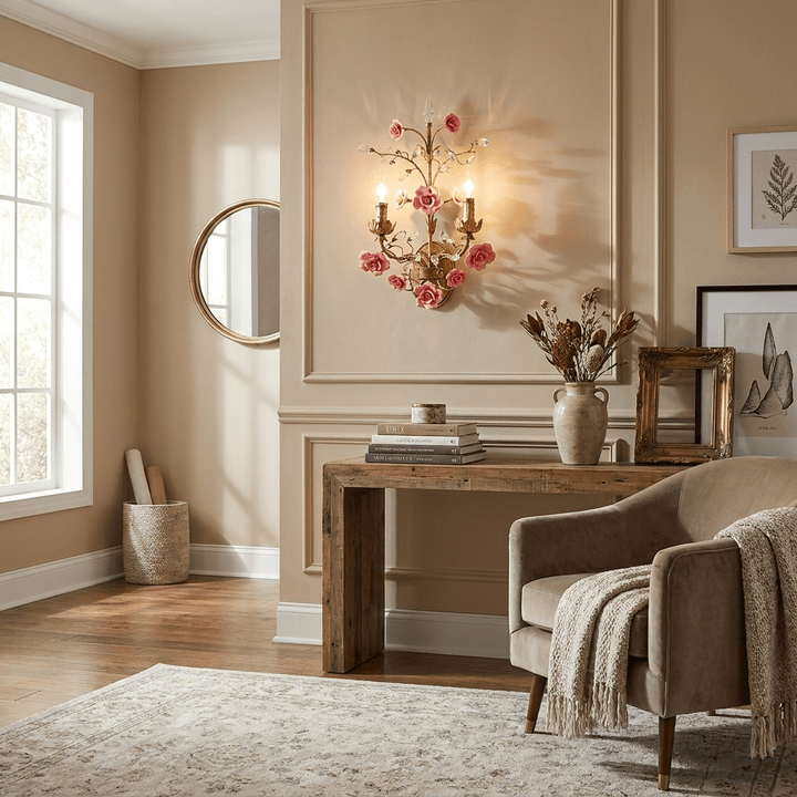 Rose Wall Sconce - Vakkerlight