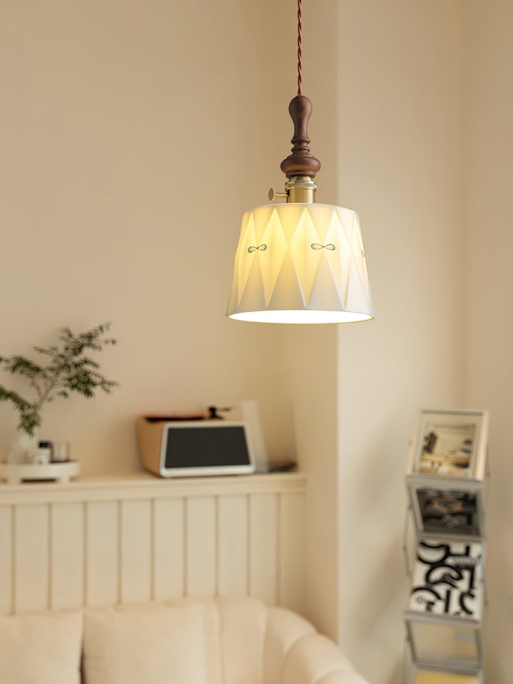 Roselind Ceramic Pendant Light - Vakkerlight