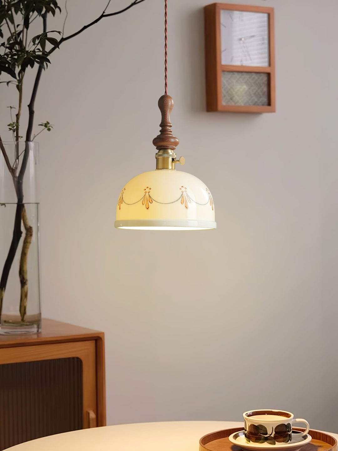 Roselind Ceramic Pendant Light - Vakkerlight
