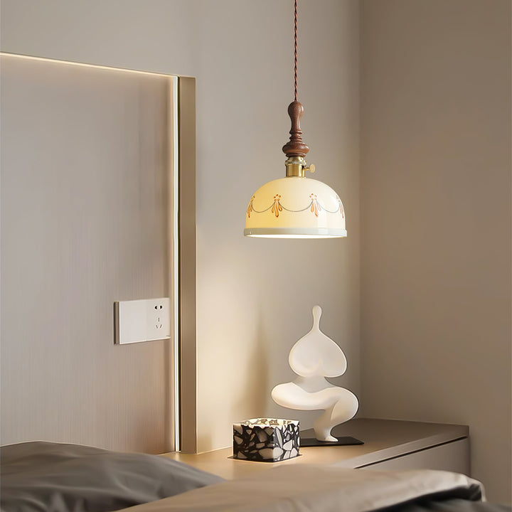 Roselind Ceramic Pendant Light - Vakkerlight