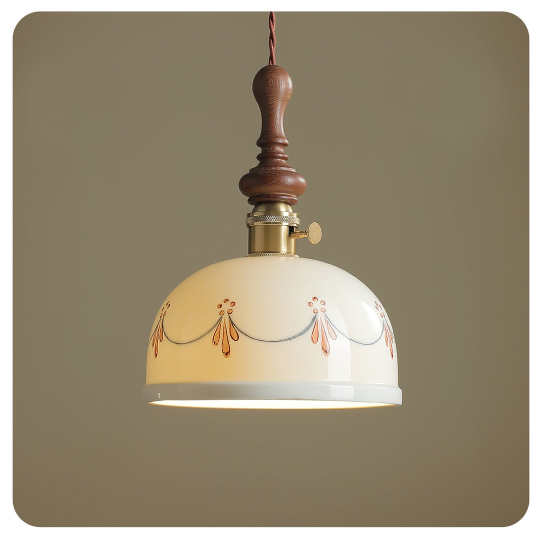 Roselind Ceramic Pendant Light - Vakkerlight