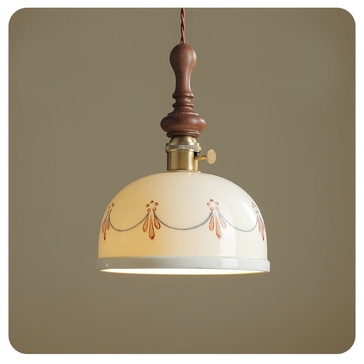 Roselind Ceramic Pendant Light - Vakkerlight