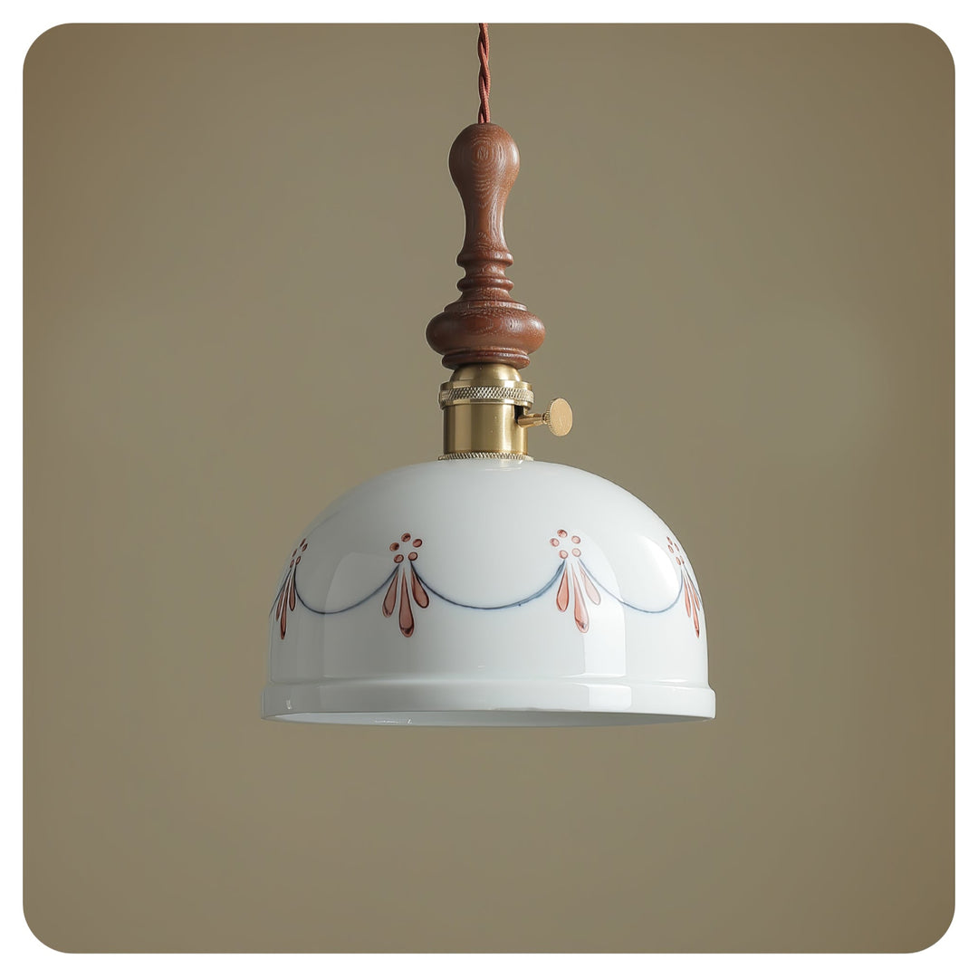 Roselind Ceramic Pendant Light - Vakkerlight