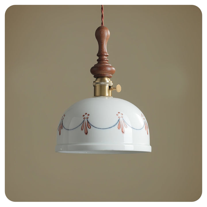 Roselind Ceramic Pendant Light - Vakkerlight