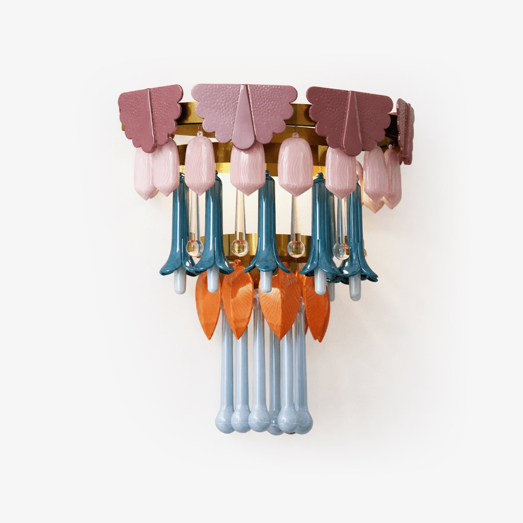 Roselle Ceramic Fringe Chandelier