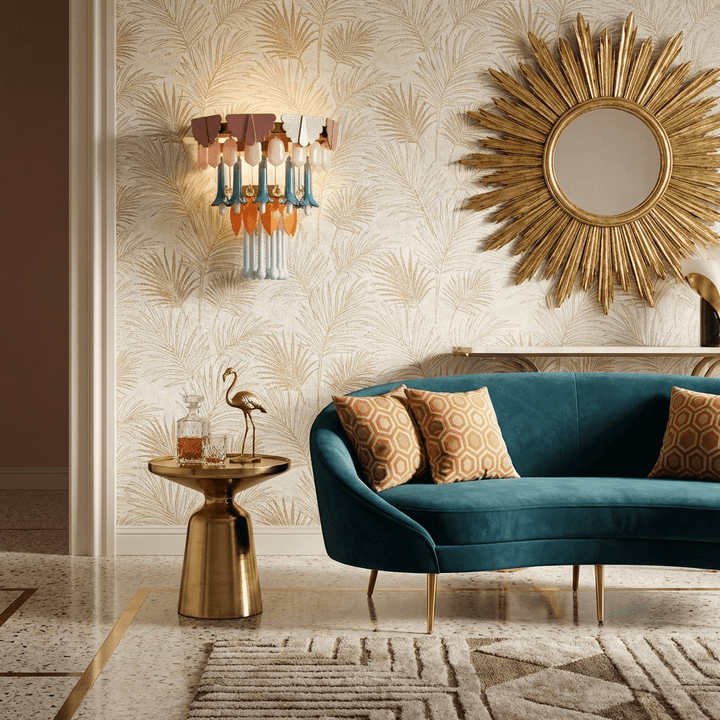 Roselle Ceramic Fringe Chandelier