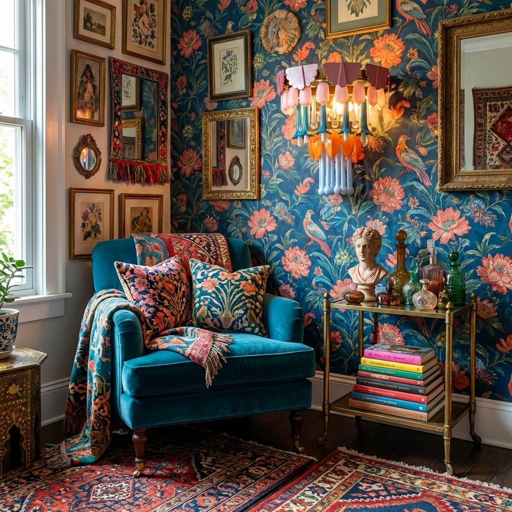 Roselle Ceramic Fringe Chandelier