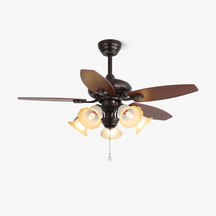 Roselore Bloom Ceiling Fan Light - Vakkerlight