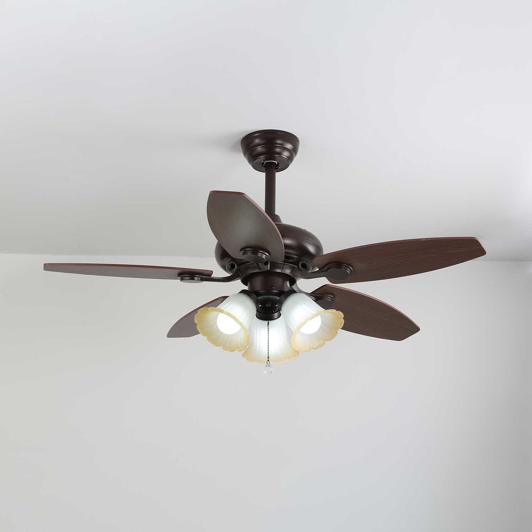 Roselore Bloom Ceiling Fan Light - Vakkerlight