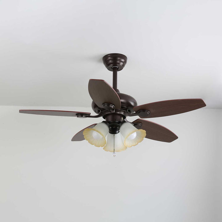 Roselore Bloom Ceiling Fan Light - Vakkerlight
