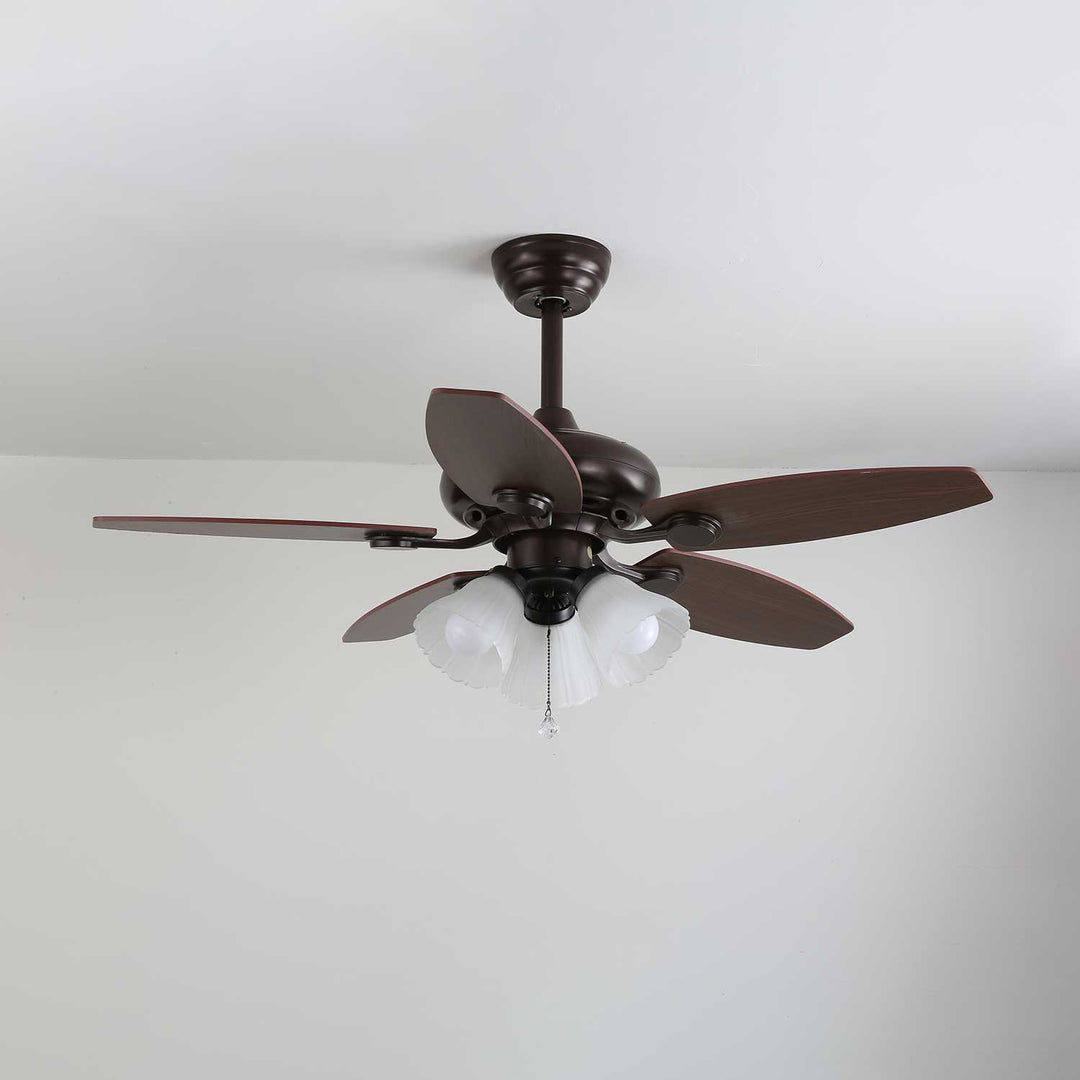 Roselore Bloom Ceiling Fan Light - Vakkerlight