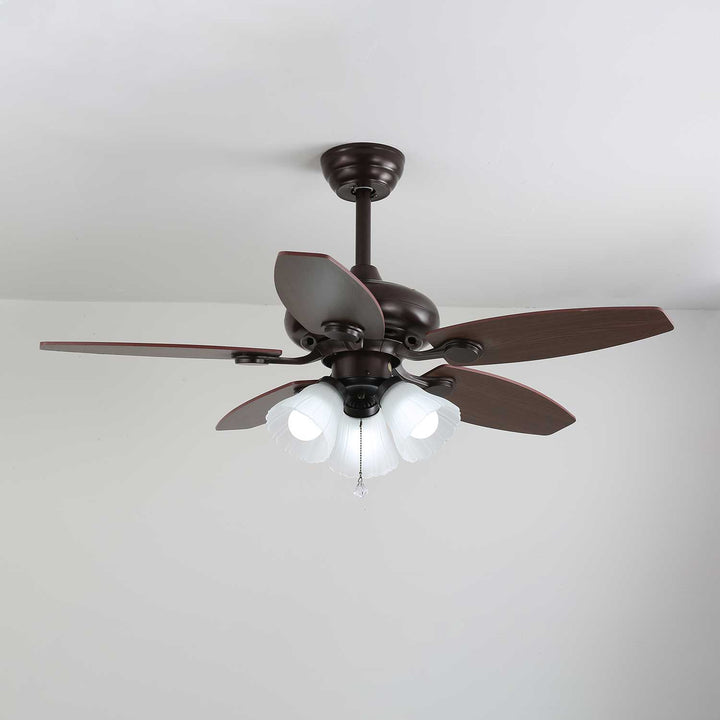 Roselore Bloom Ceiling Fan Light - Vakkerlight