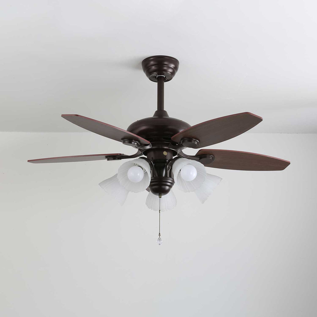 Roselore Bloom Ceiling Fan Light - Vakkerlight