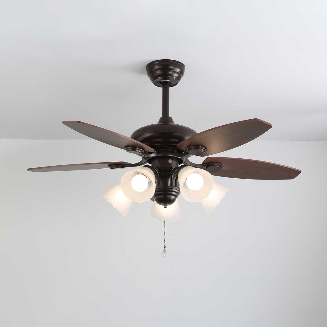 Roselore Bloom Ceiling Fan Light - Vakkerlight