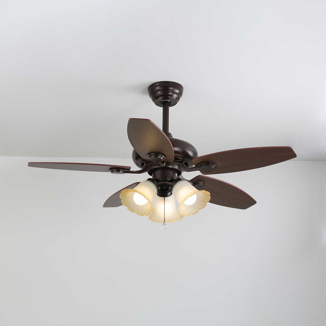 Roselore Bloom Ceiling Fan Light - Vakkerlight