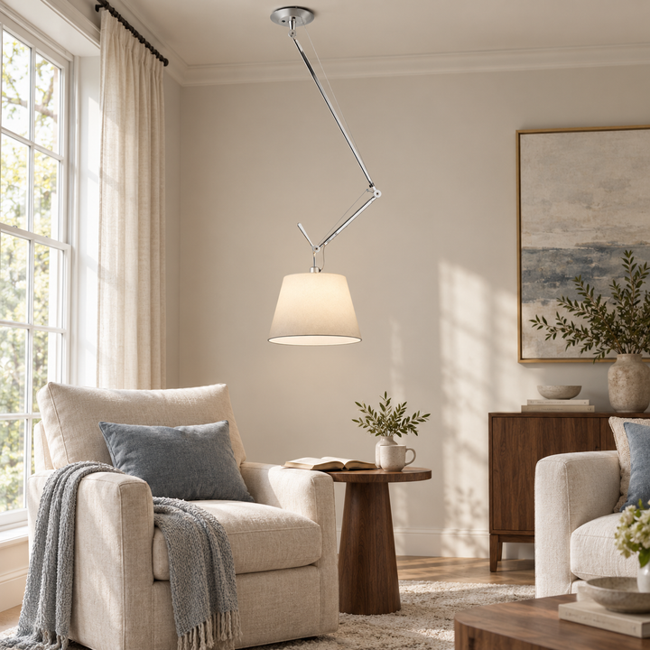 Plafonnier Suspendu Orientable