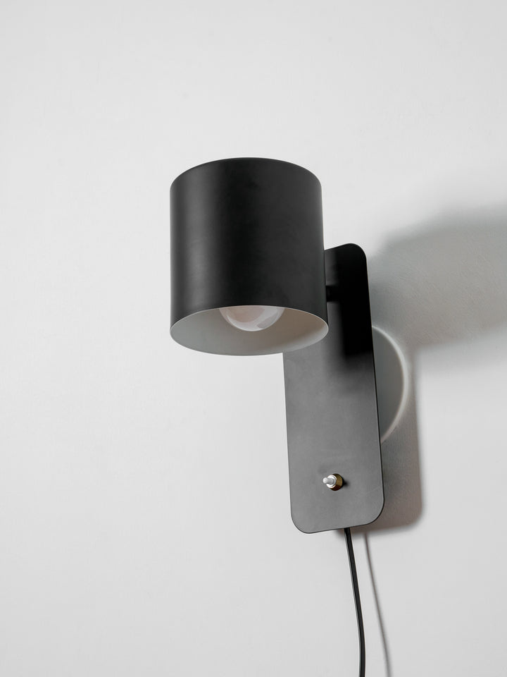 Rotatable Cylinder Plug - in Wall Lamp - Vakkerlight