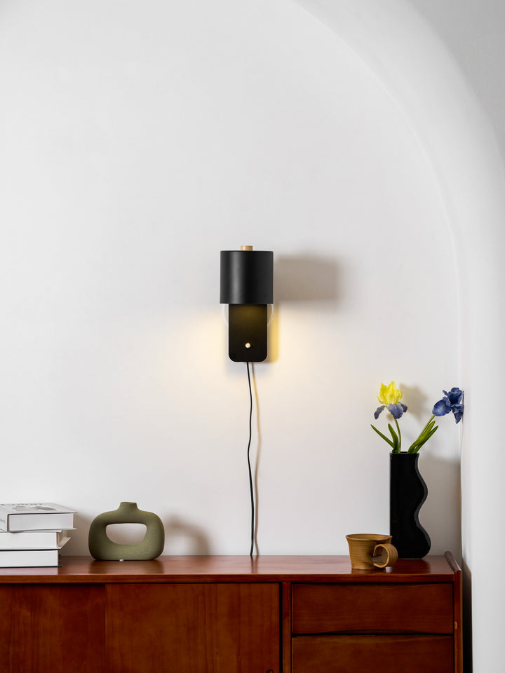 Rotatable Cylinder Plug - in Wall Lamp - Vakkerlight